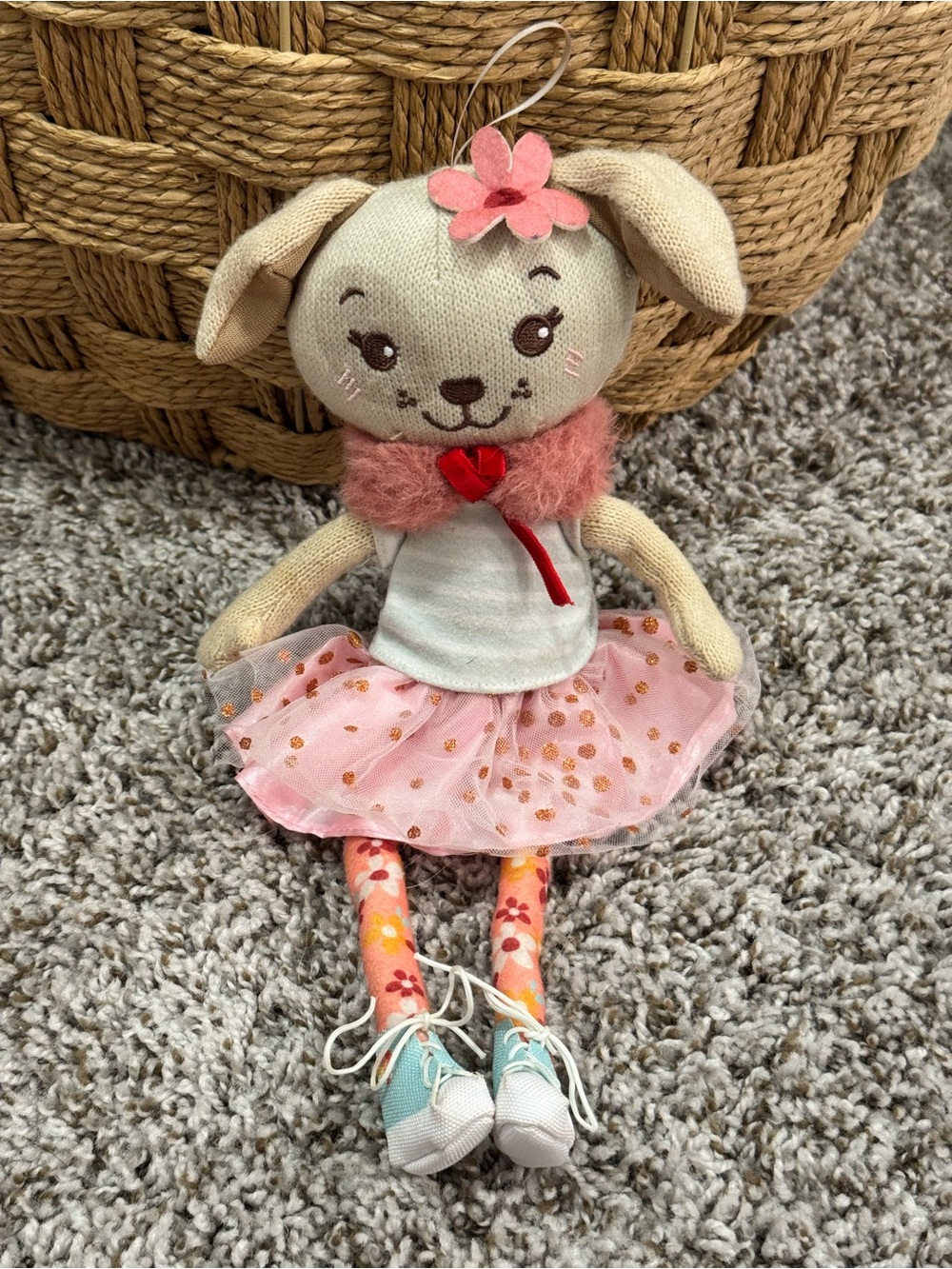 Hopscotch lane soft bodied floppy doll